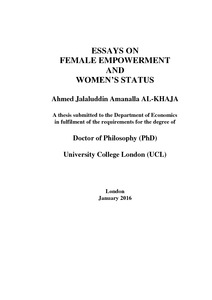 essay on female empowerment